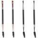 OEM/ODM Double End Eyebrow Brush Angled Eye Brow Brushes Tinting Eyebrow Shape Brow Powders Custom logo