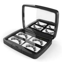 High quality Magnetic False Eyelashes with Magnetic eyeliner cream Easy to Apply Makeup Set