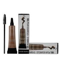 Wholesales Waterproof Eyebrow Gel Liquid With Tint Brush 6 Colors Clear Eyebrow Cream